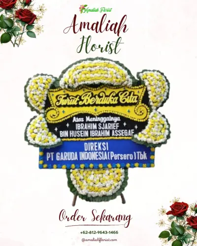 Papan Bunga Duka di Podorejo